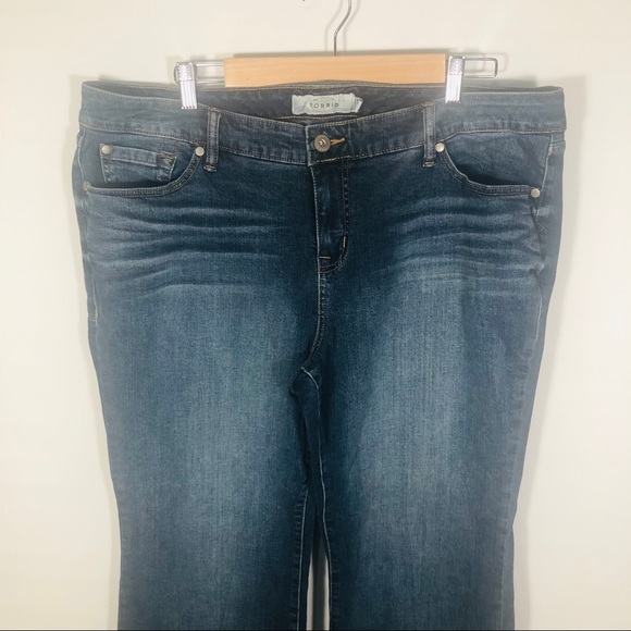 Torrid Slim Bootcut Blue Jeans size 20S - Picture 3 of 7